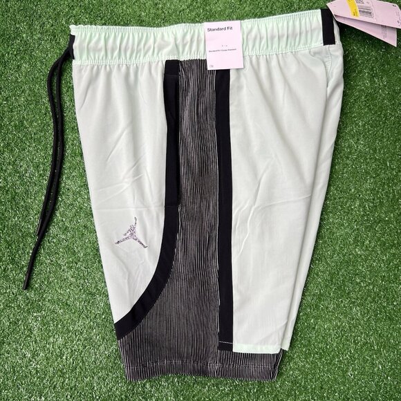 Jordan Shorts Small Mens Dri Fit Sport Statement Light Green Black - Picture 12 of 14